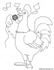 Rooster Coloring Page