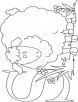 S for sheep coloring page for kids