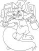 Chipmunk coloring pages