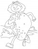 Tasty strawberry coloring pages