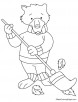 Sweeper coloring page 1