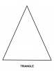 Triangle coloring page