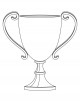 Trophies, Medals and Awards Coloring Page