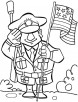 Thanks for veterans for making our country safe coloring page