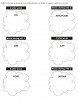 Follow the instructions given on the clouds and make as many words as you can
