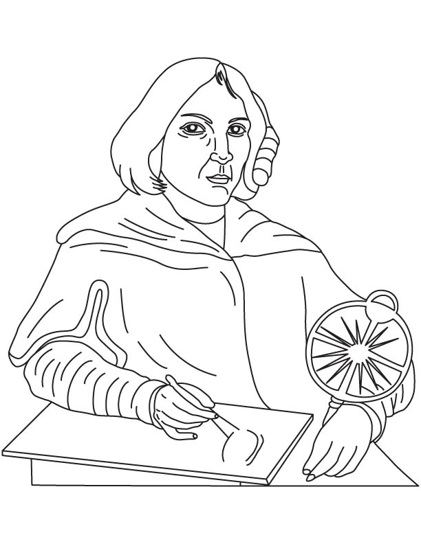 galileo galilei coloring pages - photo #33