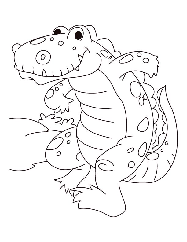 Skipper alligator coloring pages