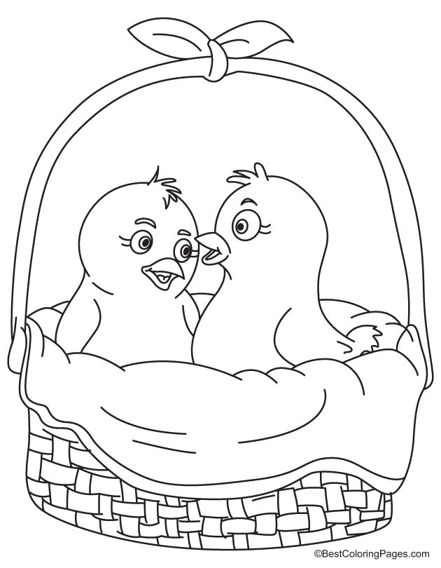 Hen coloring page 25