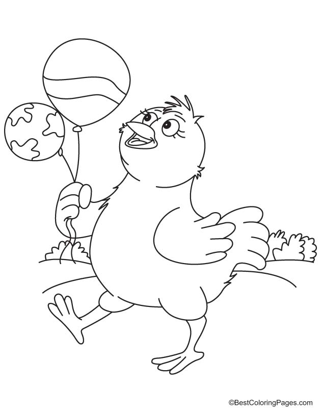 Hen coloring page 27