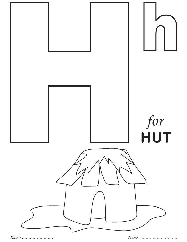 Printables Alphabet H Coloring Sheets Download Free Printables 