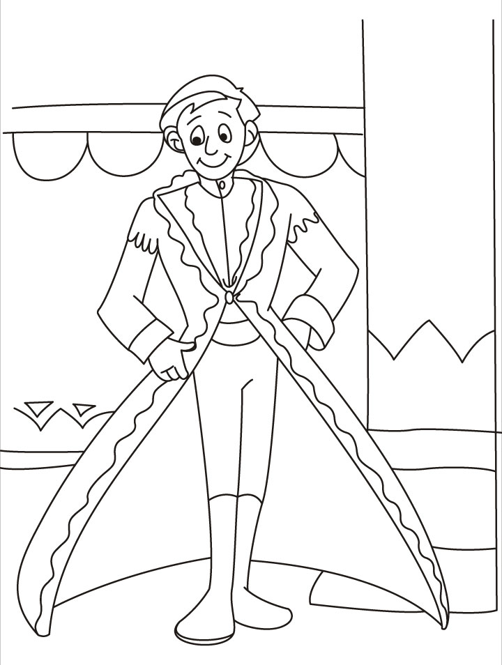 Prince charming coloring page | Download Free Prince charming coloring
