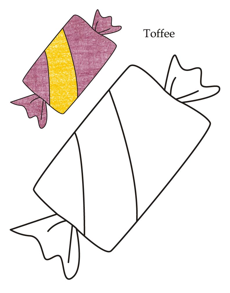 0 Level toffee coloring page