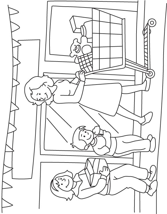 mall coloring pages - photo #3