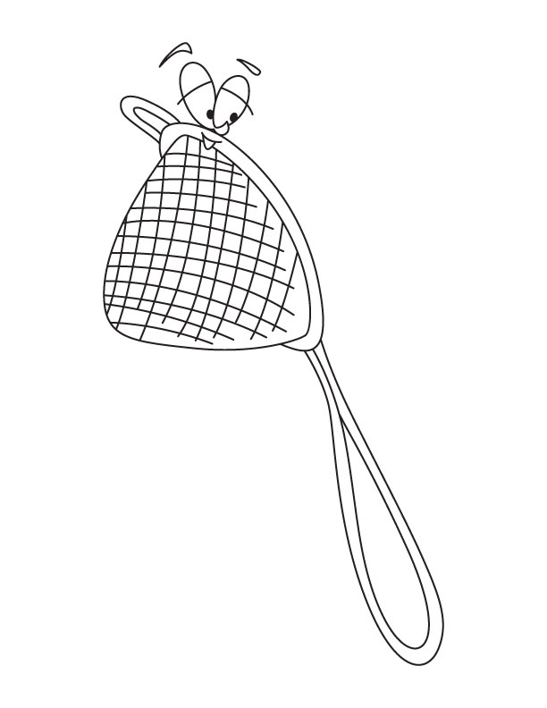 Sieve coloring page