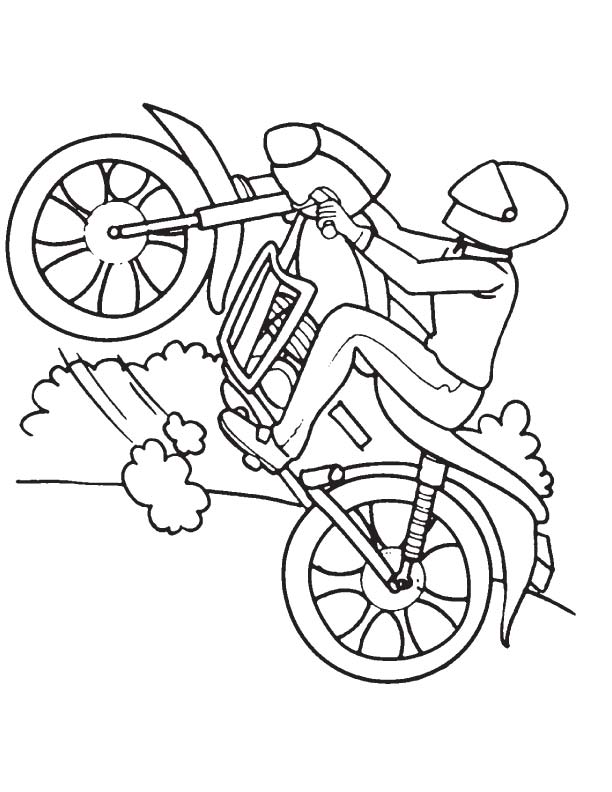 Sport bike coloring page | Download Free Sport bike coloring page for
