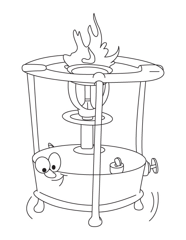 Stove coloring page | Download Free Stove coloring page for kids | Best
