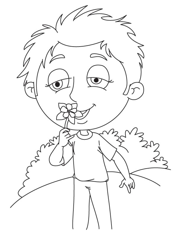 Sweet columbine coloring page
