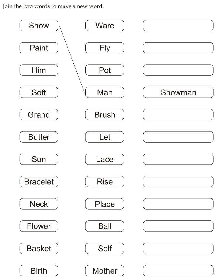 English Activities Worksheets MosOp