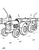 Tractor Coloring Page