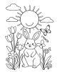 Spring Coloring Page