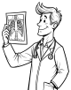 Doctor and Nurse Coloring Page