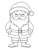 Santa Claus Coloring Page