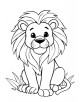 Lion Coloring Page