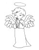 Angel Coloring Page