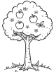 Apple Coloring Page