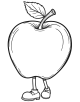 Apple Coloring Page