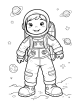 Astronaut Coloring Page