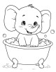 Baby Animals Coloring Page