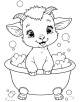 Baby Animals Coloring Page