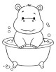 Baby Animals Coloring Page