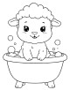 Baby Animals Coloring Page