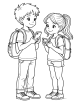 Outdoor Activities Coloring Page