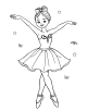 Ballet Coloring Page