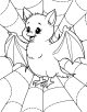 Bat Bird Coloring Page