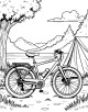 Bicycle Coloring Page