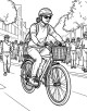 Bicycle Coloring Page