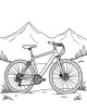 Bicycle Coloring Page