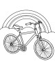 Bicycle Coloring Page