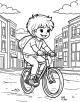 Outdoor Activities Coloring Page