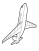 Boeing 737 coloring page