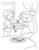 Raksha Bandhan Coloring Page