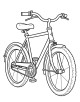 Bicycle Coloring Page