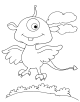 Monster Coloring Page