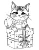 Christmas Animals Coloring Page