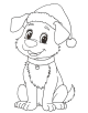 Christmas Animals Coloring Page