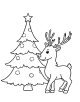 Christmas Tree Coloring Page